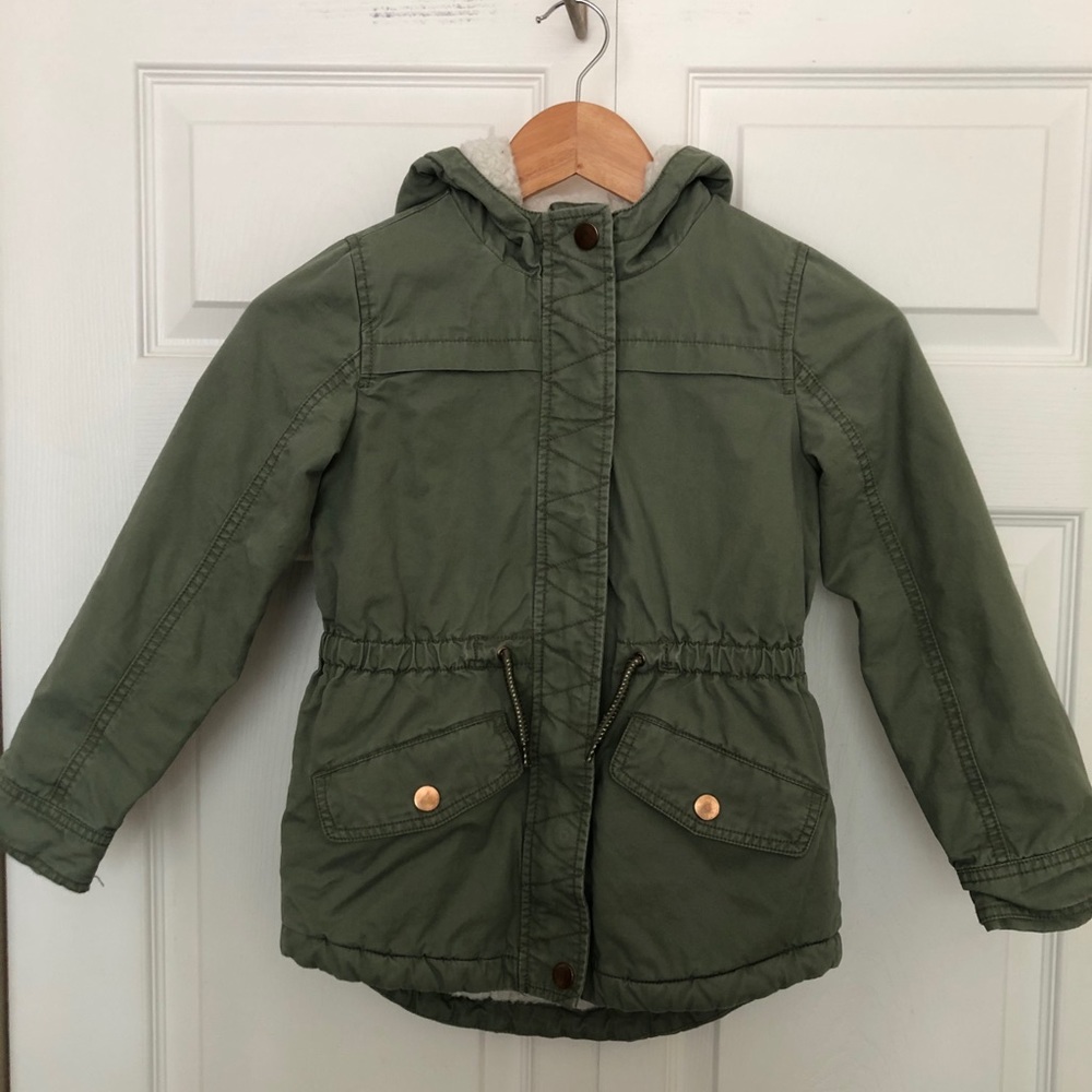 Oshkosh.....girl green jacket / 7 (1)